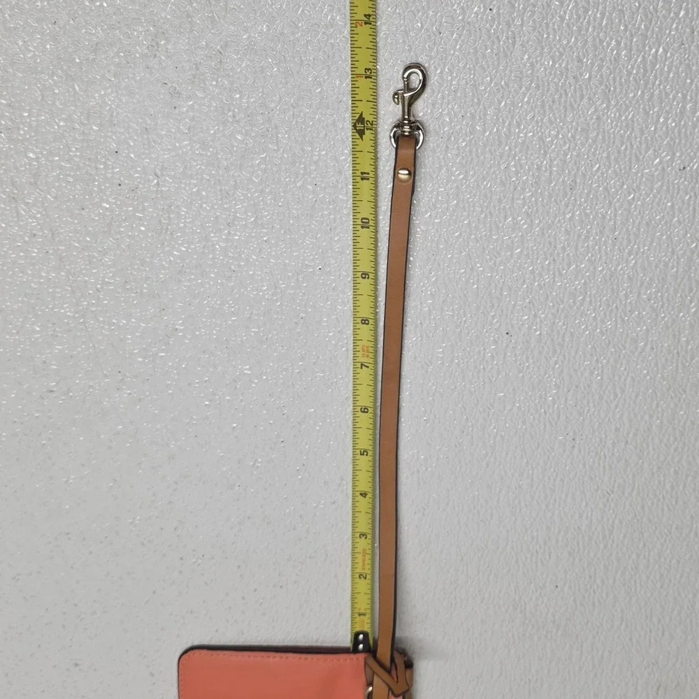 Dooney & Bourke Coral Pink Wristlet Pouch